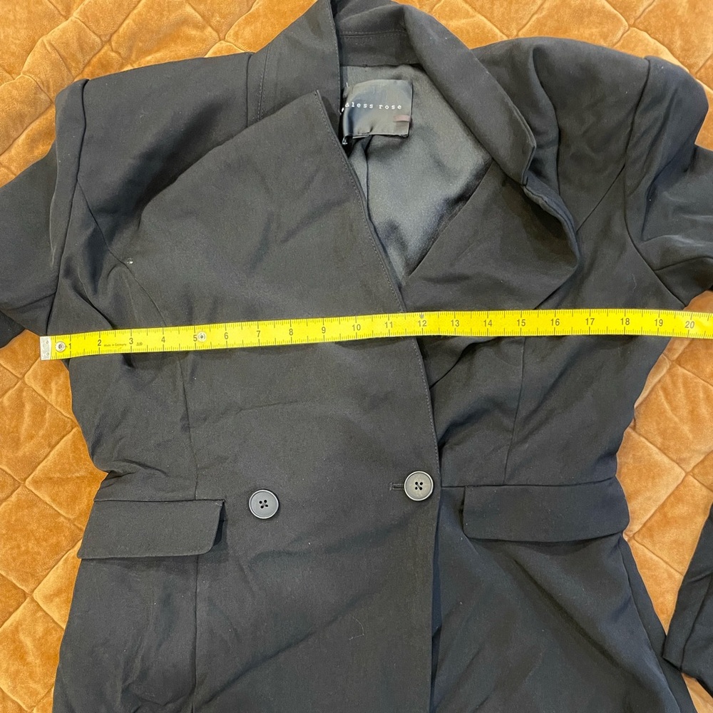 Endless Rose Suit Blazer Romper, L - Picture 13 of 14
